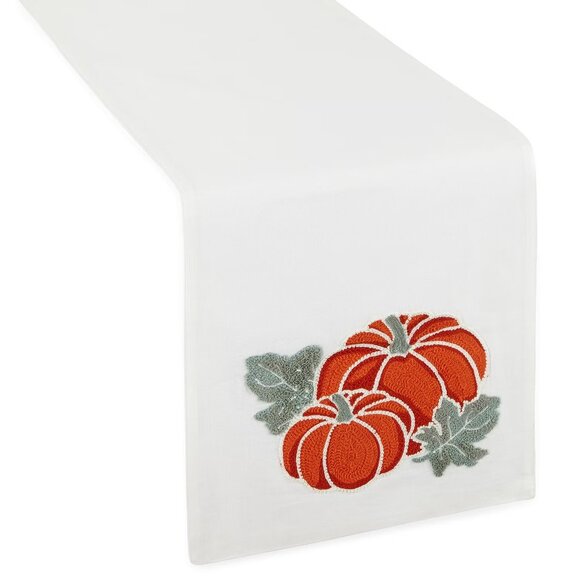 Linden Street Harvest Grove Embroidered Table Runner (NWT) - Picture 1 of 2